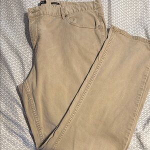 Michael Kors Tan Chinos with Straight Leg Fit